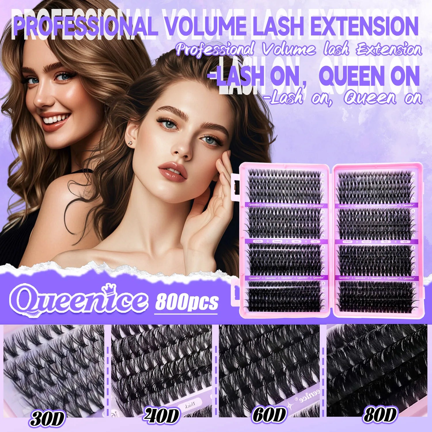 Fluffy DIY Lash Extensions