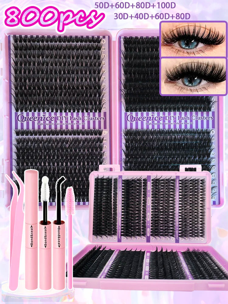 Fluffy DIY Lash Extensions
