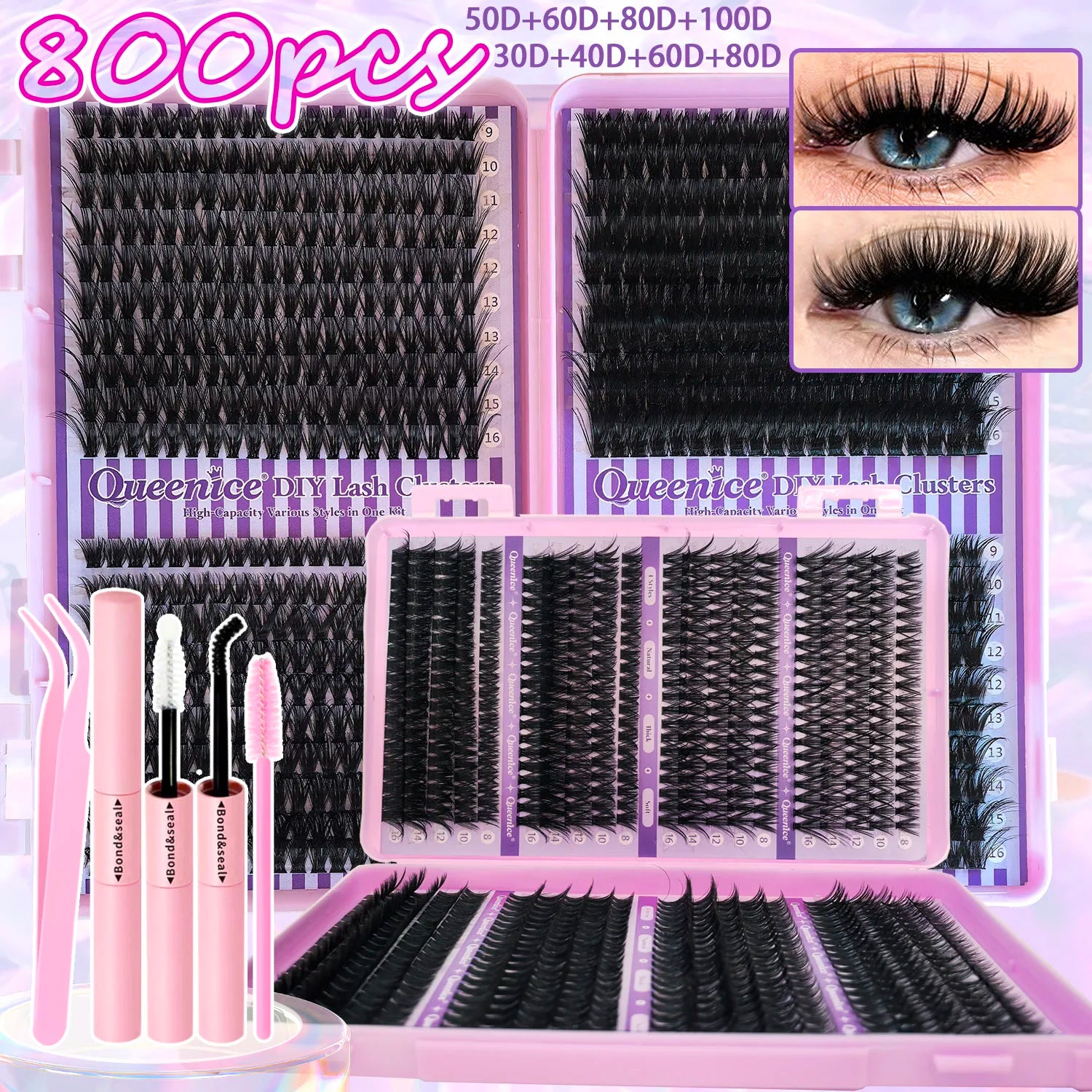 Fluffy DIY Lash Extensions