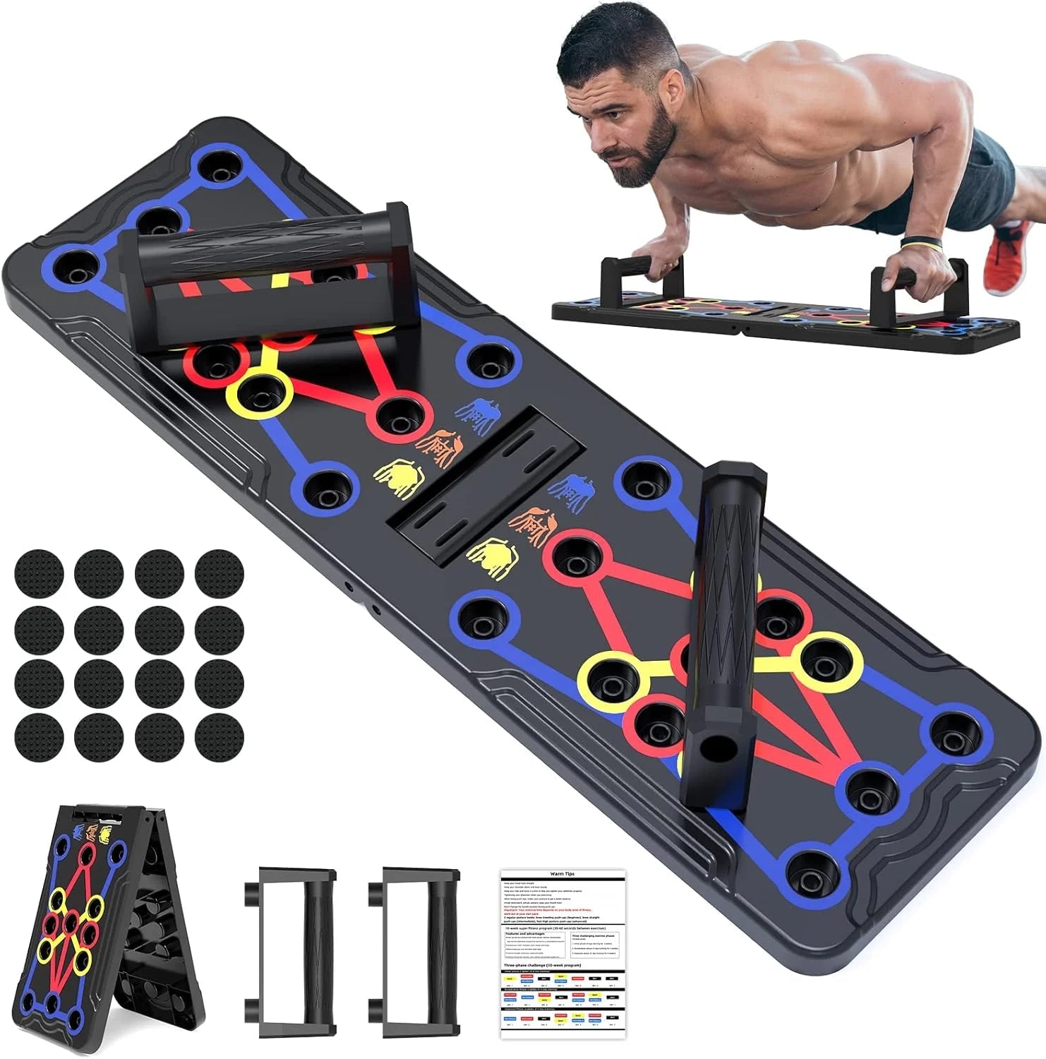 Ultimate Home Workout Pushup Board